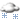 overcast, snow